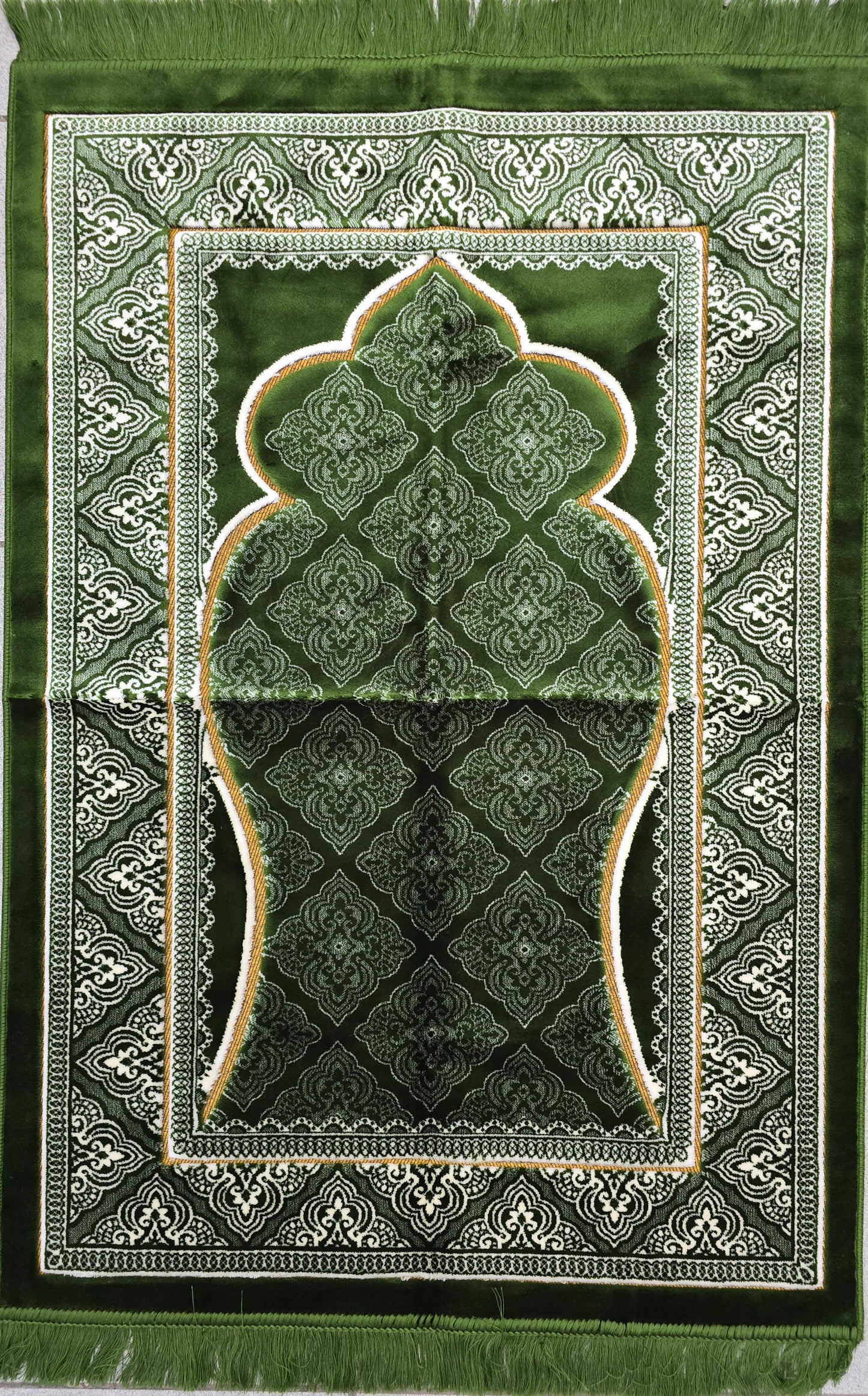 AYDIN - DOUBLE PLUS F1 - 80 x 120 cms Flat Prayer Mat for Men and Women