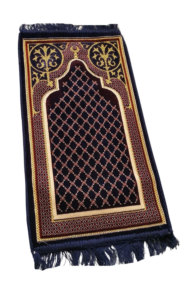 KIDS PRAYER MAT - SMALL 35 X 65 CMS MADE IN TURKISH SAJJADA FOR KIDS UPTO 6 YEARS