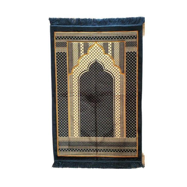 AYDIN3 - ULTRA1 - X-Large 80 x 120 cms Flat Aydin3 Ultra1 Prayer Mat Heavy Turkish design for Men and Women