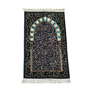 ALRUSHD TURKISH ALRAUDAH Orthopedic Prayer Mat Replica of Masjid Nabawi Arch and Pillar carpet at Madina Munavwarah.