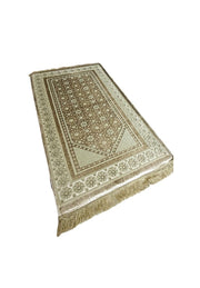 Premium Silky Velvet Ladies Orthopedic Prayer Mat Turkish Design