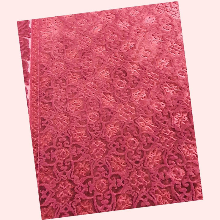 Premium Silky Velvet Ladies Orthopedic Prayer Mat Turkish Design