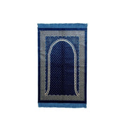 Luxury Line 2 Double Padded Multicolor Orthopedic Prayer Mat from ALRUSHD 80 x 120 x 4 cms