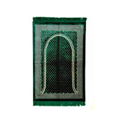 Luxury Line 2 Double Padded Multicolor Orthopedic Prayer Mat from ALRUSHD 80 x 120 x 4 cms