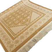 PREMIUM VELVET-2 FLAT TURKISH PRAYER MAT X-LARGE SIZE FOR MEN AND WOMEN