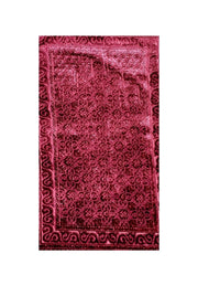 Premium Silky Velvet Ladies Orthopedic Prayer Mat Turkish Design