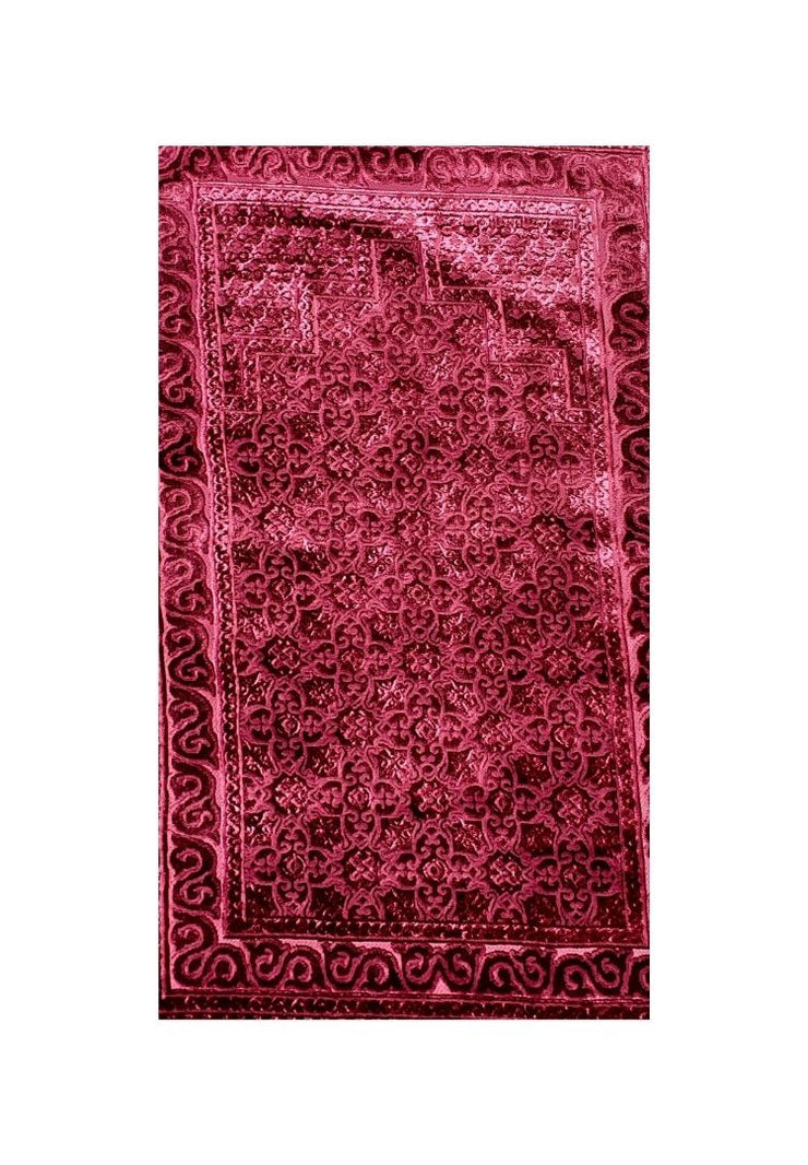 Premium Silky Velvet Ladies Orthopedic Prayer Mat Turkish Design