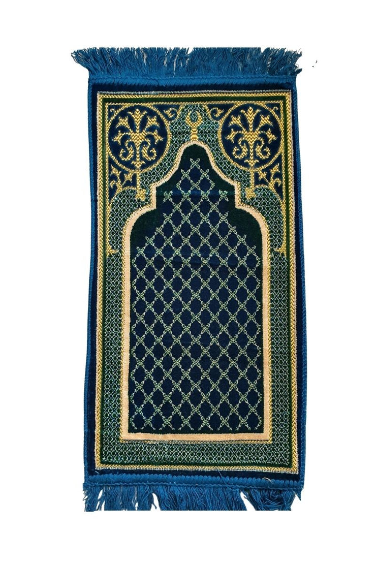 KIDS PRAYER RUG - SMALL 35 X 65 CMS MADE IN TURKISH SAJJADA FOR KIDS UPTO 6 YEARS