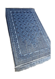 Premium Silky Velvet Ladies Orthopedic Prayer Mat Turkish Design